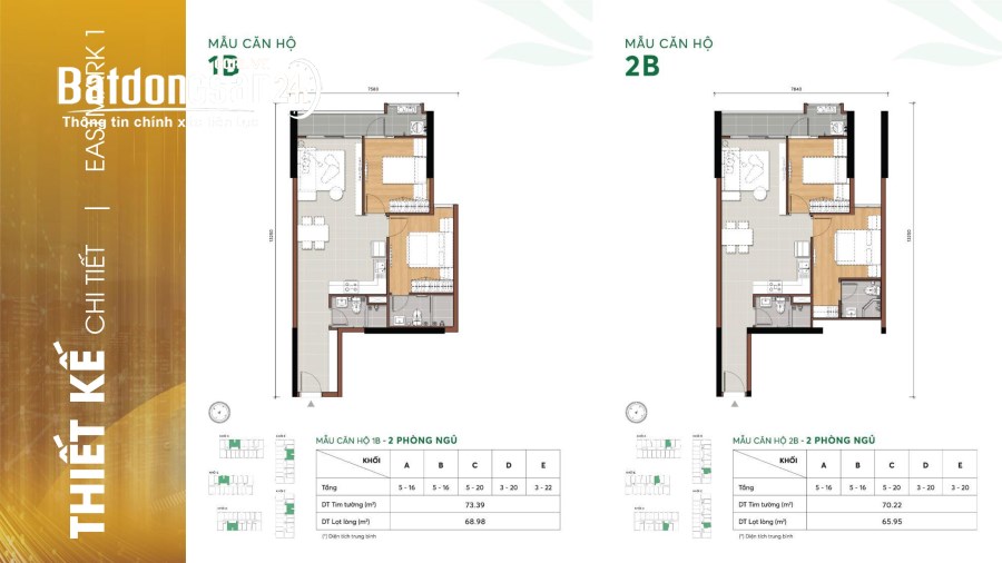 Cần bán căn hộ MT Eastmark City_73.4m2, 2PN mới 100% bán 2.9 tỷ_0919838703
