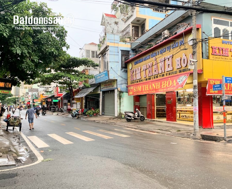 bán nhà mặt tiền đường số,Lê Thị Hoa,100m ra chợ Khiết Tâm,230m2(10x23,11tỷ.