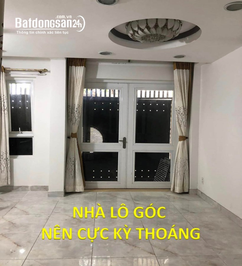 BÁN NHÀ ĐƯỜNG NGUYỄN CỬU VÂN, HẺM XE TẢI, 5 TẦNG GIÁ CHỈ 6.49 TỶ
