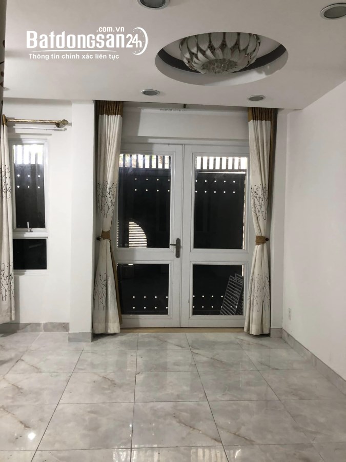 BÁN NHÀ ĐƯỜNG NGUYỄN CỬU VÂN, HẺM XE TẢI, 5 TẦNG GIÁ CHỈ 6.49 TỶ