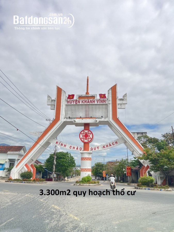 Bán 3.300m2 đất Đường Quốc Lộ 27C, Thị trấn Khánh Vĩnh, Huyện Khánh Vĩnh giá rẻ