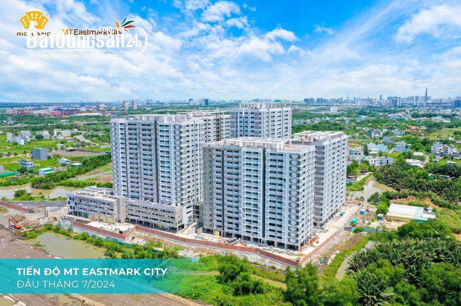 Bán nhanh chênh nhẹ 100tr căn MT Eastmark City. Thanh toán 70%, nhận nhà trước tết