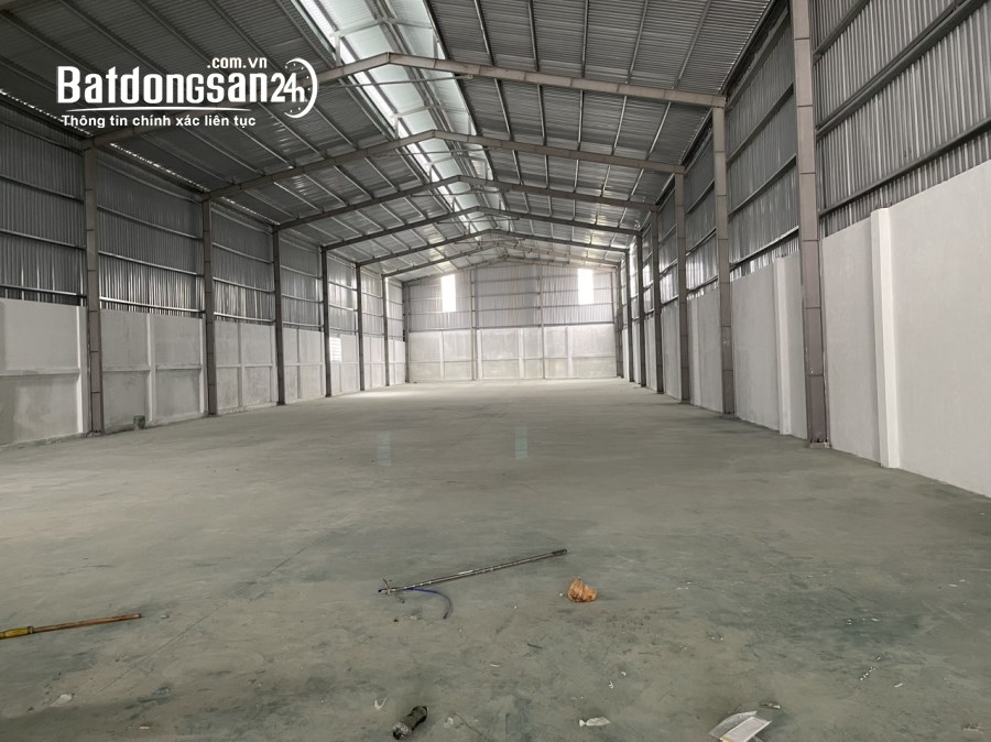 Cho Thuê 1.300m2 Xưởng Mới Khu Vực Bến Cát, Bình Dương Có GPXD