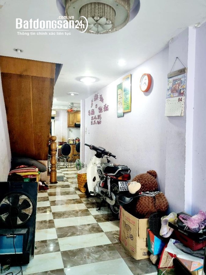 NHÀ 4 TẦNG XÂY DỰNG KIÊN CỐ ĐƯỜNG NGUYỄN NGỌC LỘC, P.14, Q.10, GIÁ 4.XXX TỶ