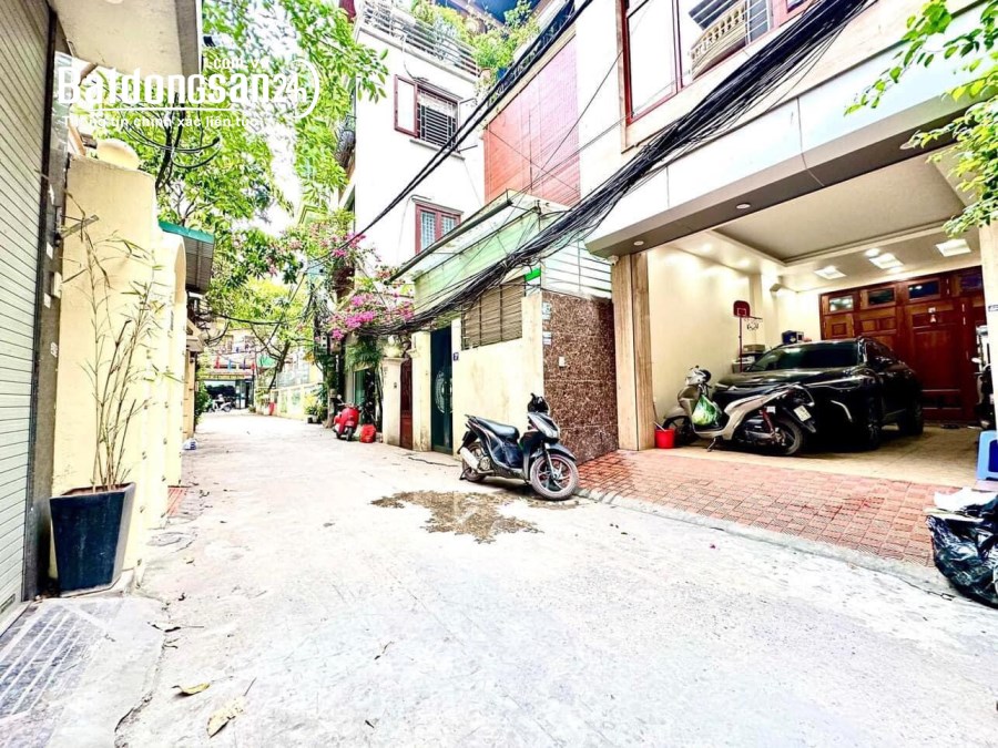 Bán nhà phố Đội Nhân, Ba Đình 103m xây 6 tầng full đất 2 mặt ngõ trước sau có gara ot