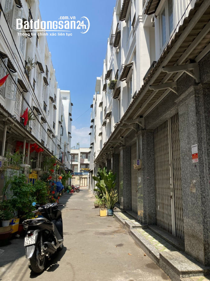HẺM Ô TÔ KHU PHỐ, 10M RA MẶT TIỀN, TRƯƠNG ĐÌNH HỘI, F16, Q8, 4 TẦNG MỚI, 46M2, 5.8 TỶ