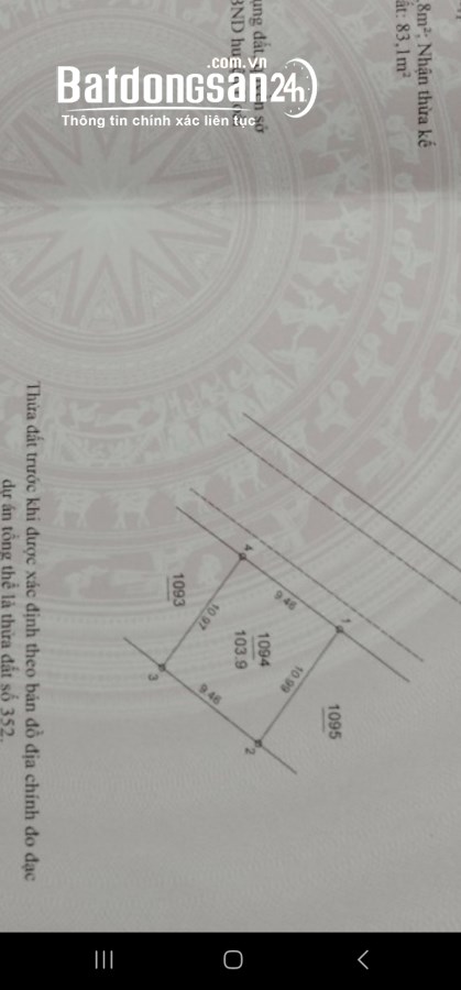 Đất DV Bồ Câu Chiến Sĩ 104m2* xây tòa văn phòng, căn hộ dv, công ty. Lh 0382.703.234