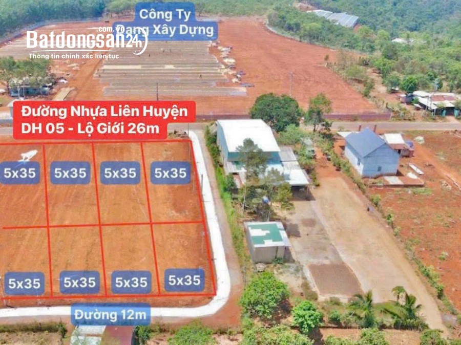 Bán gấp đất ngộp ngay trục chính đường nhựa liên huyện rộng 18m sổ sẵn giá rẻ nhất tt