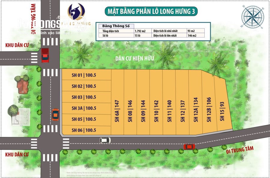 Chỉ từ 150 triệu/lô bạn đã cầm trong tay sổ đỏ lâu dài diện tích >100m2 sang tên ngay