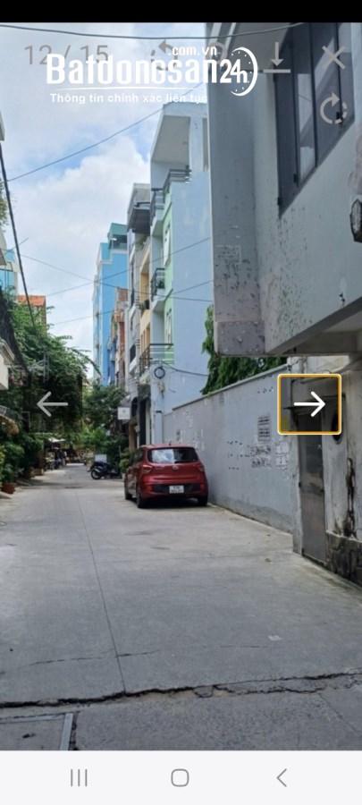 Nhà hẻm xe hơi , 90m2 , 2 lâù , Bình Thạnh , giá 13.5  tỷ .
