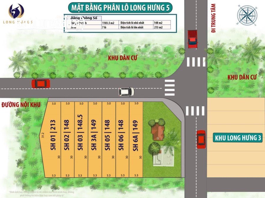 Đất nền Long Hưng 5 sổ đỏ riêng từng lô giá từ 200tr/lô tiềm năng tăng gấp nhiều lần