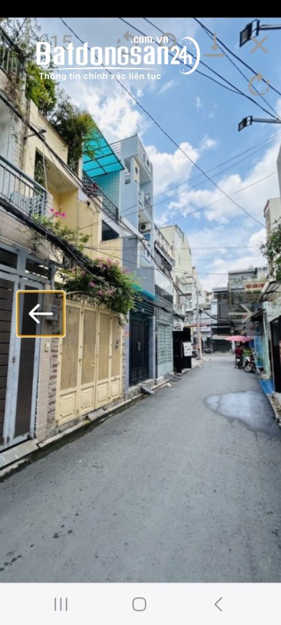 Nhà hẻm xe hơi , 50m2 , 4 lầu , Phú Nhuận , giá 9.5 tỷ .