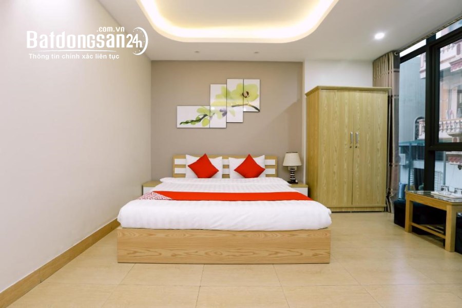 Bán nhà mặt phố Giáp Bát - Hoàng Mai - 103m2 x 7 tầng thang máy, MT: 5,3m - SĐCC 