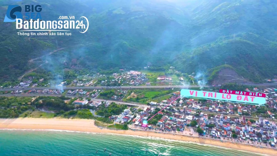 Siêu phẩm mặt biển Đại Lãnh full thổ cư