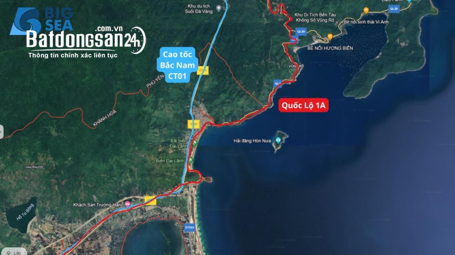 Siêu phẩm mặt biển Đại Lãnh full thổ cư