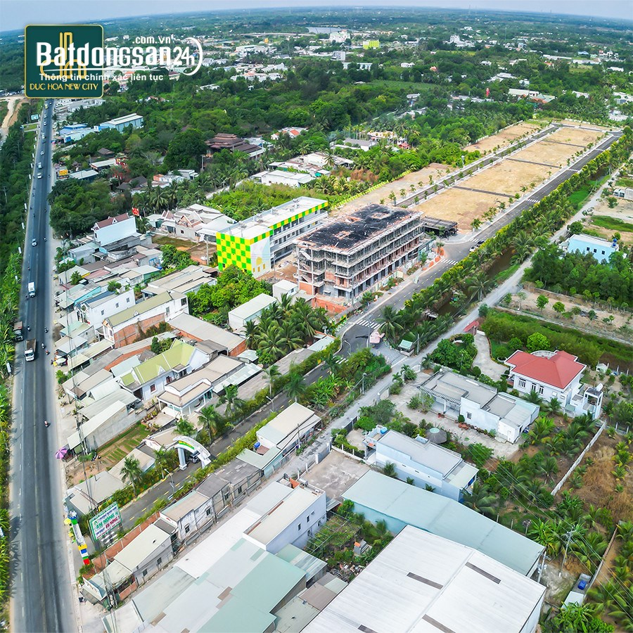 Bán đất Đường ĐT 824, Xã Hựu Thạnh, Huyện Đức Hoà
