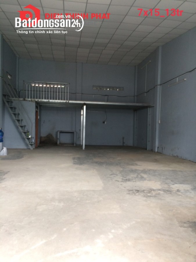 Cho thuê đất riêng, kho xưởng Đường Hương lộ 2,