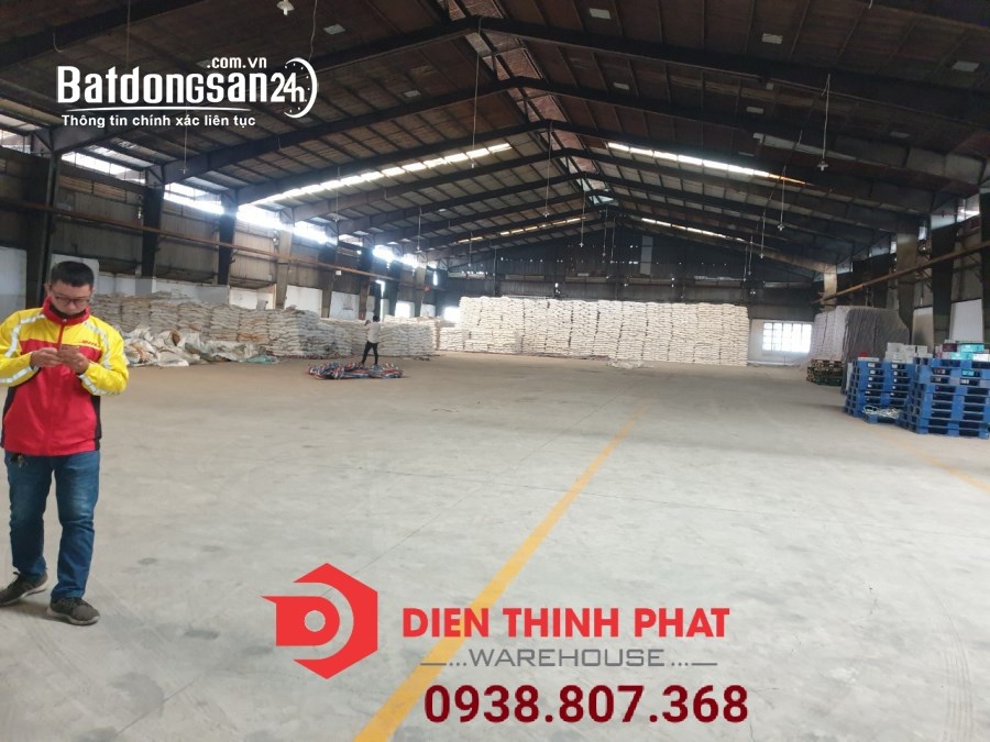 Cho thuê kho xưởng đườngNguyễn Cửu Phú_bình chánh 1400m(20x70) giá 85tr