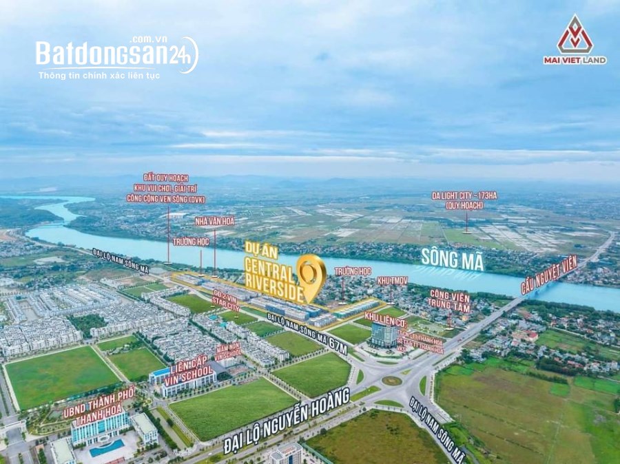 Bán biệt thự, villas Đường Nguyễn Hoàng, Xã Đông Hải, TP Thanh Hoá