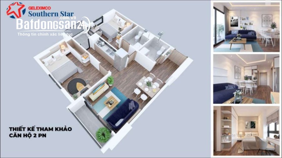 Bán căn hộ chung cư Geleximco Souther Star, Đường Giải Phóng, Quận Hoàng Mai