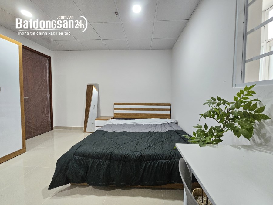 Phòng trọ dịch vụ, Đường Nguyễn Thị Thập, P.Bình Thuận, Quận 7, Nội thất đầy đủ, 25m2