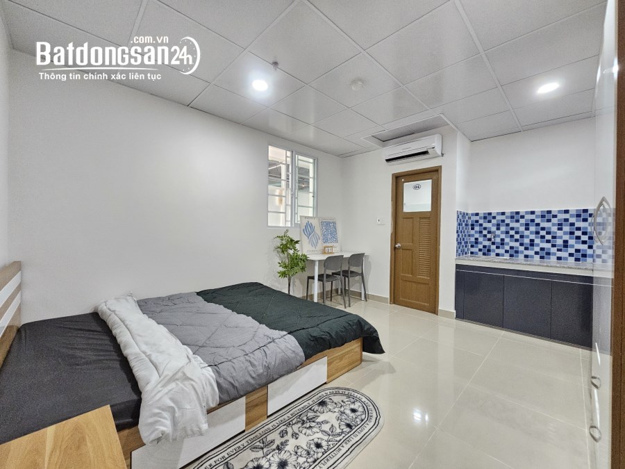 Phòng trọ dịch vụ, Đường Nguyễn Thị Thập, P.Bình Thuận, Quận 7, Nội thất đầy đủ, 25m2