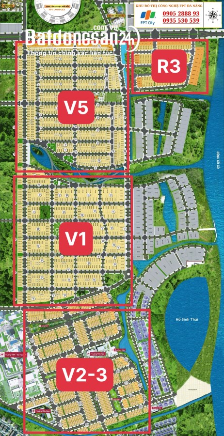 Bảng Giá đất nền FPT City Đà Nẵng cập nhật mới nhất tháng 9/2024