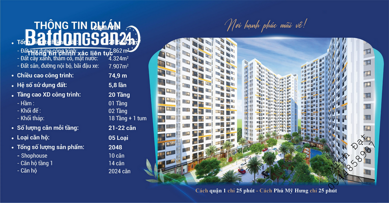 Căn hộ chung cư Destino Centro, Đường Quốc lộ 1A, Huyện Bến Lức