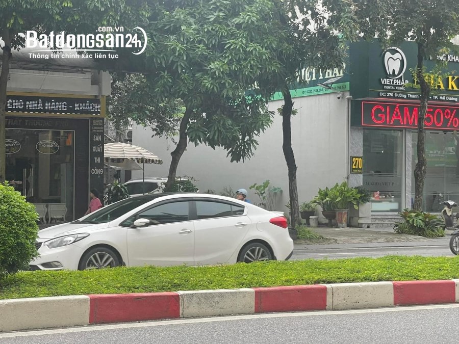 Bán đất mặt đường Thanh Niên, ph Hải Tân, TP HD, 81.6m2, mt 4.5m, KD buôn bán đắc địa