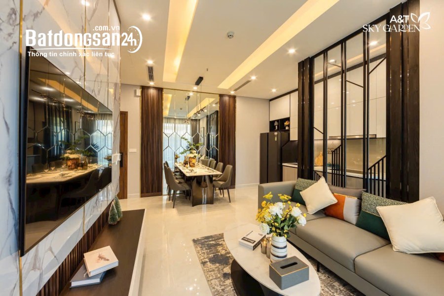 Cần bán căn 2pn 74m2 căn hộ A&T sky garden, giá gđ1 chỉ 30tr/m2