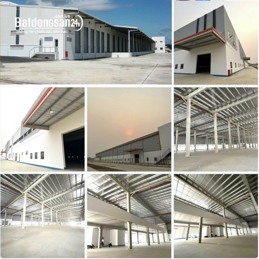  Kho, xưởng Cho thuê 4000m2 , 8000m2 Nhà Xưởng Gía : 87.000đ/m2 trong KCN Đồng Nai