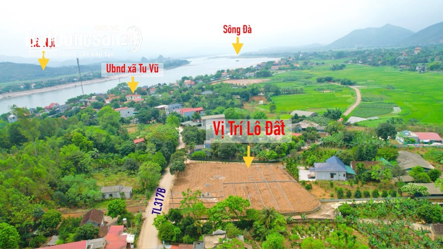Bán đất nền phân lô Đường 316, Xã Tu Vũ, Huyện Thanh Thuỷ
