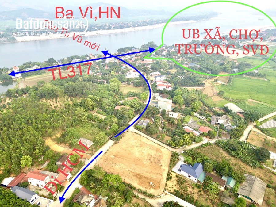 Bán đất nền phân lô Đường 316, Xã Tu Vũ, Huyện Thanh Thuỷ