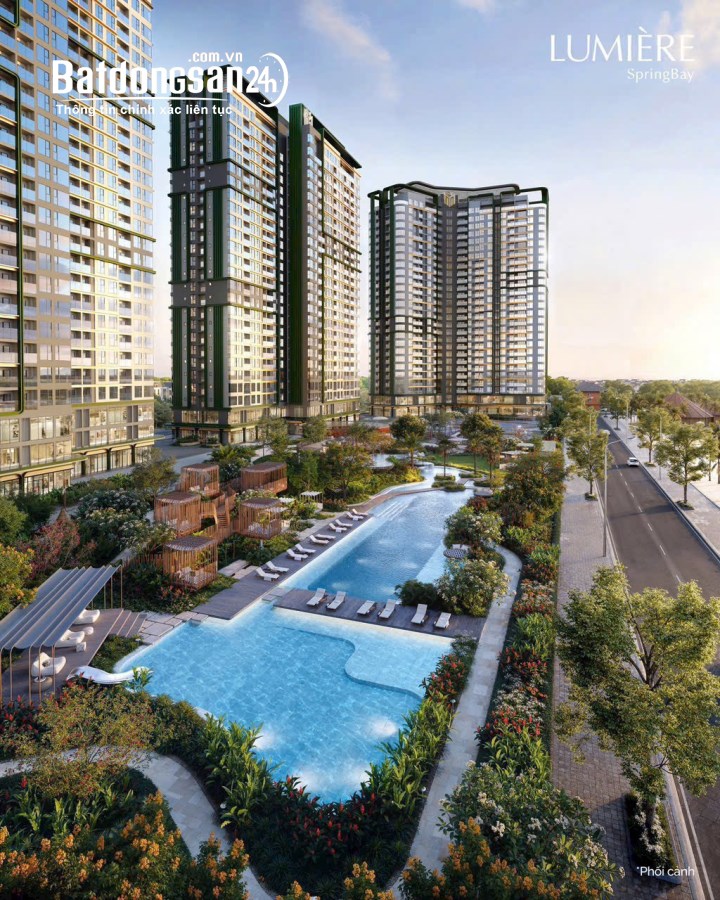 CHÍNH THỨC NHẬN BOOKING LUMIÈRE SPRINGBAY OCP2 CHUNG CƯ ĐẲNG CẤP 6* CHIẾT KHẤU 17%