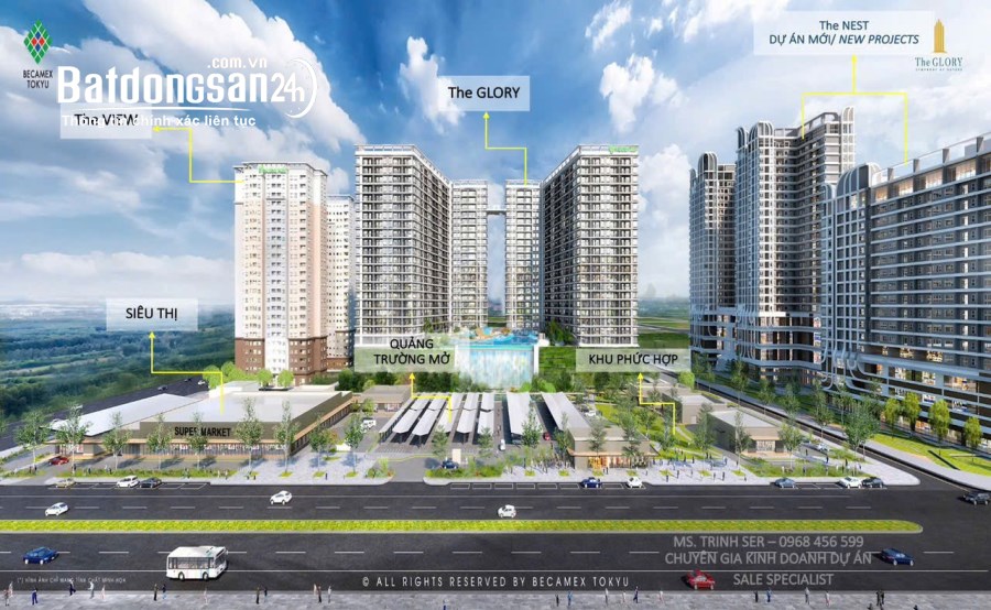 Bán căn hộ chung cư Đường Lý Thái Tổ, Phường Hòa Phú, Thủ Dầu Một