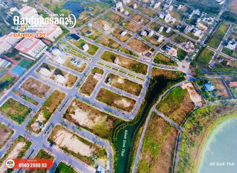 Bán Đất FPT City Đà Nẵng view kênh sinh thái Vị trí đẹp Giá tốt mua ở và đầu tư