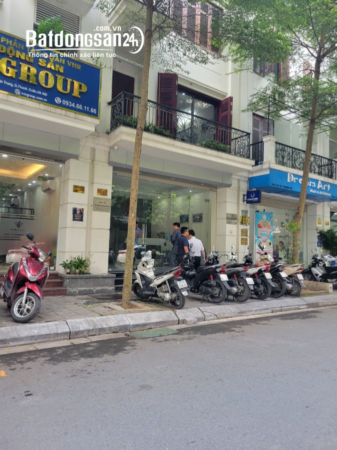 Bán LK 90 Nguyễn Tuân. Dt 73m2 xây 5T, Thang Máy,Mt 5,5m, cách phố 50m. Giá 32,5 tỷ. 