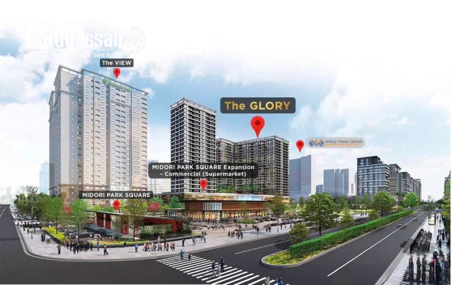 Bán căn hộ chung cư Midori Park, Đường Lý Thái Tổ, Thủ Dầu Một