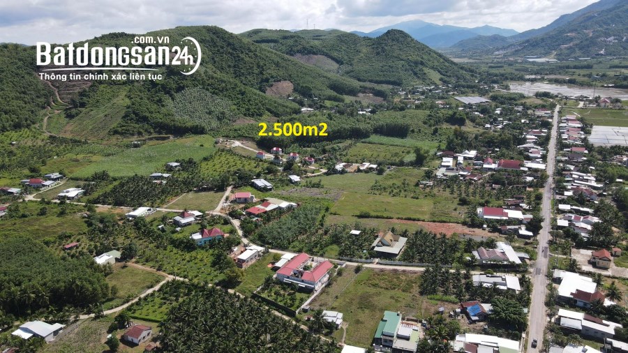 Bán đất qh ful thổ cư 2.500m2 gần chợ trường Xã Diên Tân, Huyện Diên Khánh