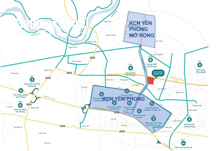 BÁN SHOPHOUSE 6 TẦNG + 1 Tum TẠI KCN SAMSUNG YÊN PHONG BẮC NINH.