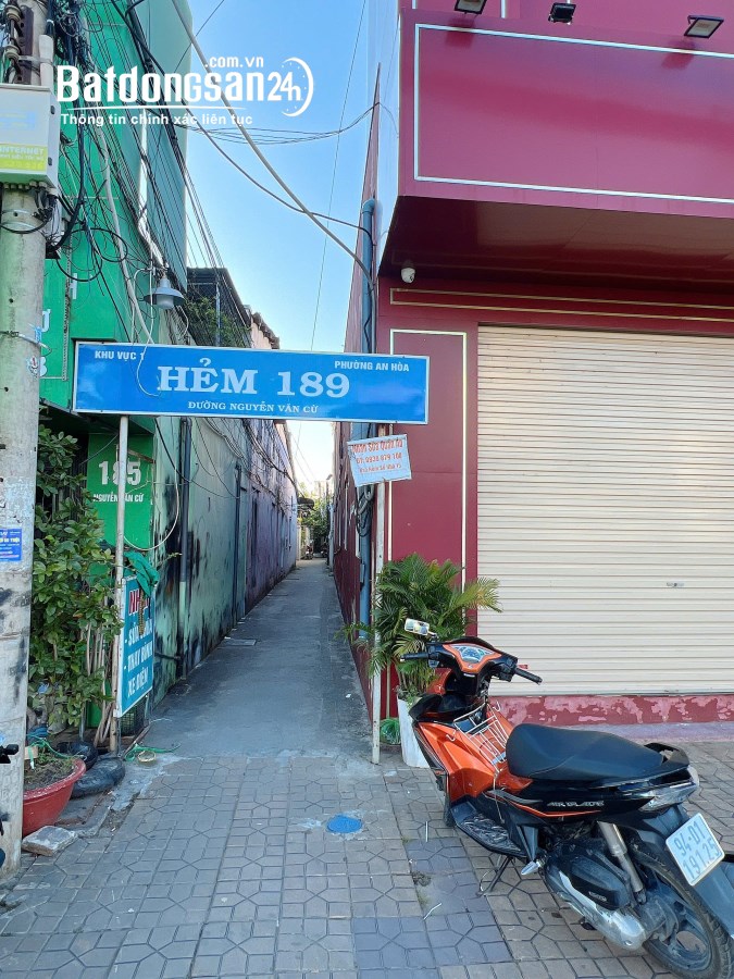NHÀ TRỆT LỬNG - HẺM 189  NGUYỄN VĂN CỪ, P.AN HÒA, Q. NINH KIỀU, TP. CẦN THƠ