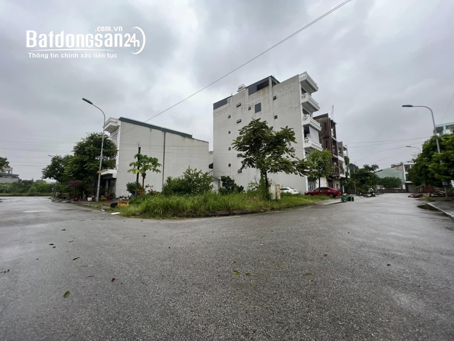 Bán lô góc KĐT Việt Hòa, ph Việt Hòa, TP HD, 166.18m2, 2 mặt đường, vỉa hè 5m rộng rã