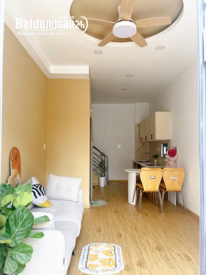 NHÀ HẺM XE HƠI TỚI NHÀ, CĂN GÓC - 2 TẦNG XINH XẮN - 25M2 - GIÁ NHỈNH 3 TỶ