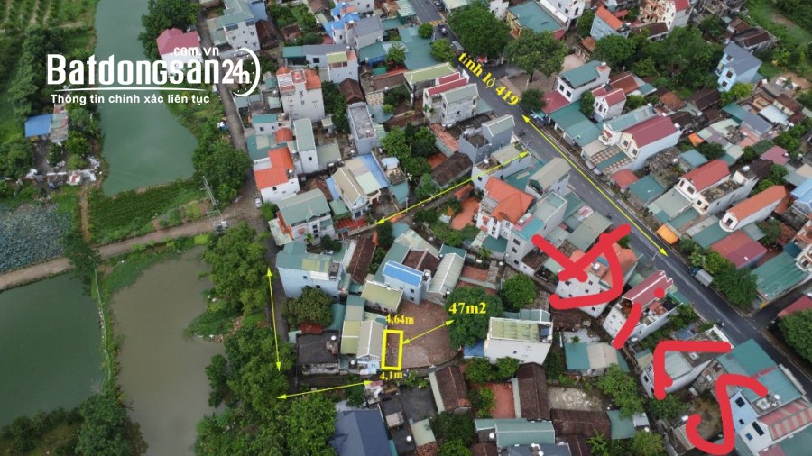 Bán đất Đường 419, Xã Hợp Đồng, Huyện Chương Mỹ