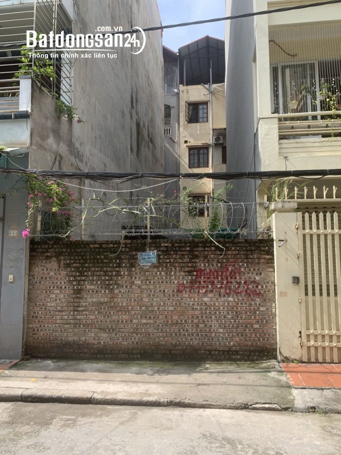 Bán mảnh đất phân lô Quân Đội đường Phùng Chí Kiên 78m mặt tiền 4,5m vuông vắn đường 
