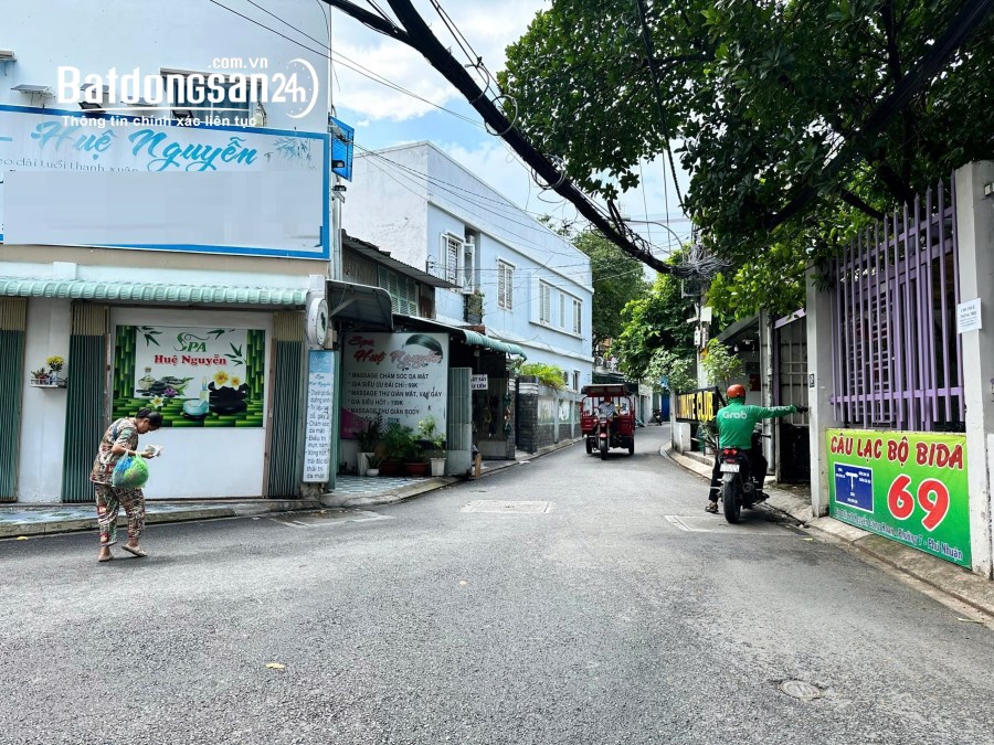 Bán nhà góc 2 mặt tiền, Nguyễn Công Hoan, P3, Phú Nhuận. DT:4,6x17, 1tr3l, giá;12.5 t