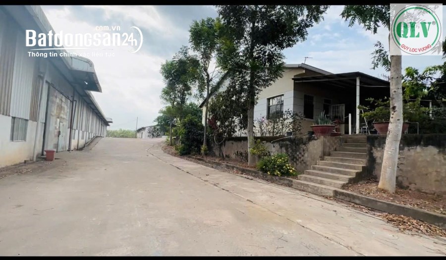Bán 3,4ha (skc  hơn 1,5ha) đất và  5.000m2 nhà xưởng tại Tân An, Vĩnh Cửu