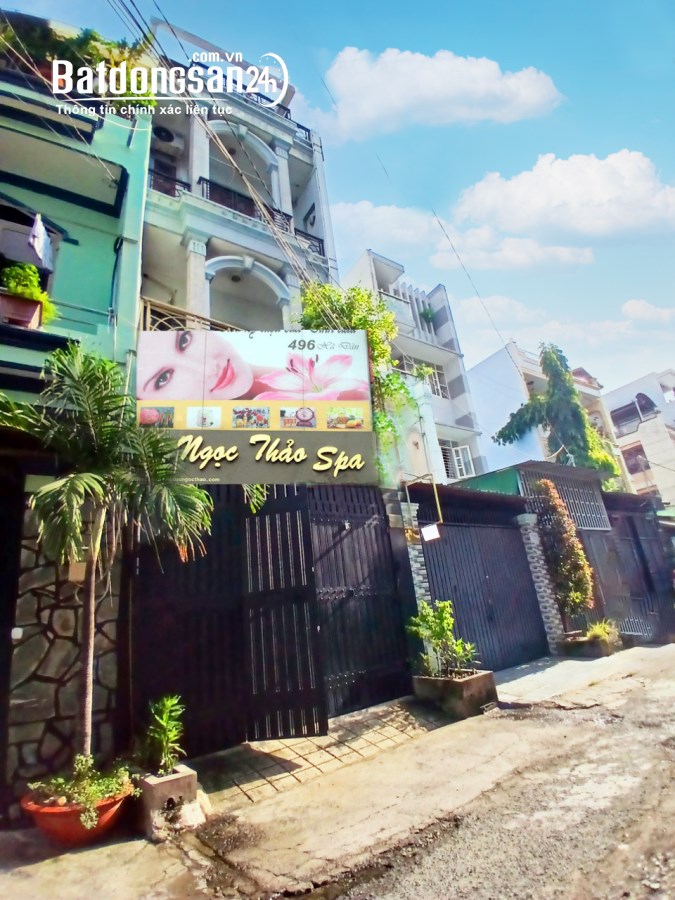 Bán Nhanh Chuyển Công Tác Phan Huy Ích hẻm 8m Kinh Doanh DT 4,3x16,5 x4 Tầng Chỉ 8,2