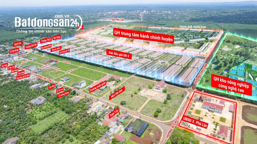 Săn ngay miếng đất vàng tại Phú Lộc, Krông Năng - Giá hấp dẫn, cơ hội đầu tư hiếm có