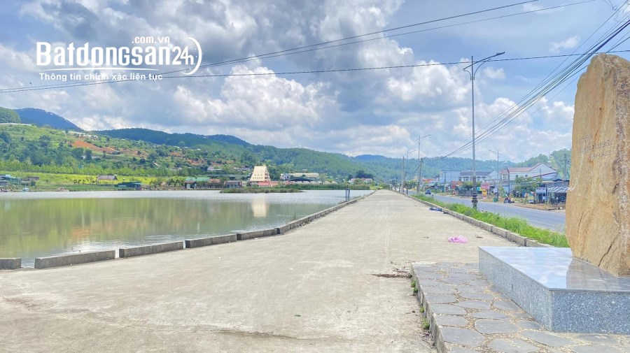 1,8 sào đất mặt tiền QL 20, hiệp an đức trọng, đối diện hồ Lê Thứ